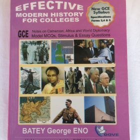 Livre - Effective Modern History For Colleges  - GCE - Form 3,4 Et; 5